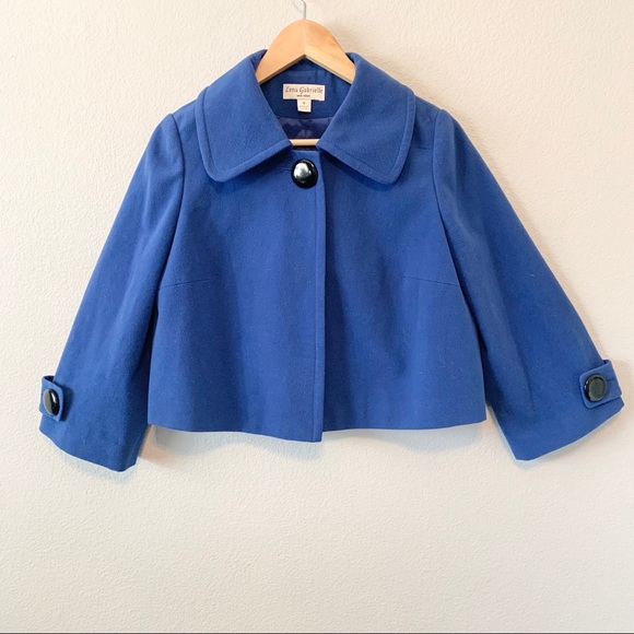 Coats | Vintage Cropped Cape Jacket 